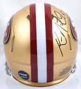 Ken Norton Jr. Autographed San Francisco 49ers Speed Mini Helmet - Prova *Black Image 3