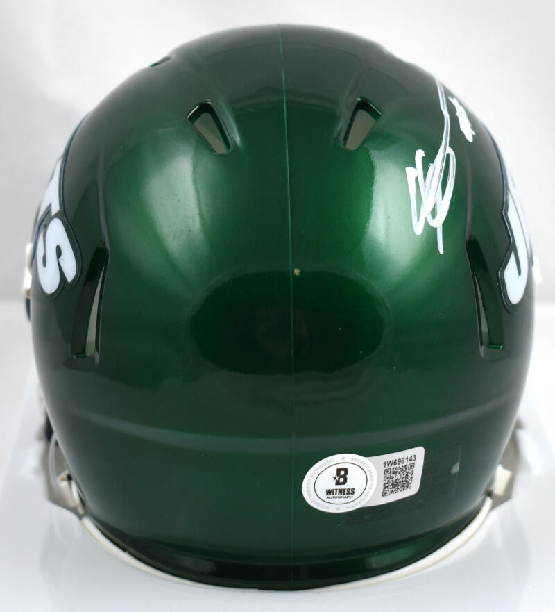 Ahmad Sauce Gardner Autographed New York Jets Speed Mini Helmet-Beckett W Hologram *White Image 3