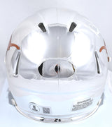 Vince Young Autographed Texas Longhorns Chrome Speed Mini Helmet - Beckett W Hologram *White Image 3