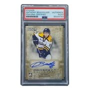 Anthony Beauvillier Signed 2015 Leaf #6 New York Islanders Hockey Card PSA/DNA - Sports Integrity