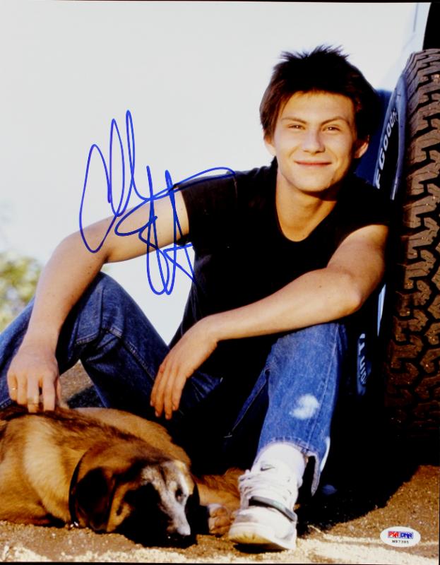 Christian Slater Signed Authentic 11X14 Photo Autographed PSA/DNA #M97395