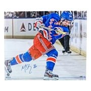 Martin St. Louis Signed Stretched 20x24 New York Rangers Canvas Steiner Sports - Sports Integrity