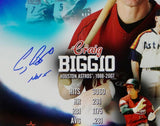 Craig Biggio Jeff Bagwell Autographed Astros 16x20 PF Photo w/ HOF- Tristar Auth