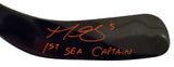 Mark Giordano Autographed Blue Inglasco 24" Mini Stick Seattle Kraken "1st SEA Captain" Fanatics Holo Stock #200308
