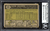 Hank Aguirre Autographed 1961 Topps Card #324 Detroit Tigers Beckett BAS #13608831