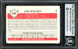 Jim Wilson Autographed 1979 TCMA Card #130 Baltimore Orioles Beckett BAS #12306787