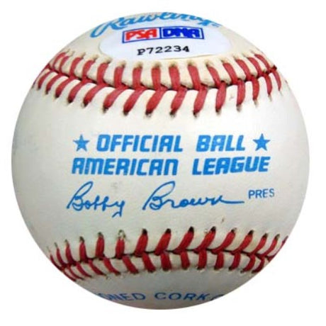 Roy Cullenbine Autographed Official AL Baseball Detroit Tigers, Cleveland Indians PSA/DNA #P72234