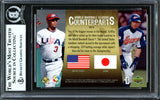 Ken Griffey Jr. & Ichiro Suzuki Autographed 2006 UD Special F/X Card #CP-3 Beckett BAS #13446993