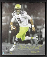 Marcus Mariota Autographed Framed 20x24 Canvas Photo Oregon Ducks "Heisman '14" #/8 MM Holo Stock #91865