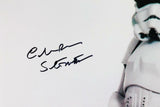 Chris Bunn Signed Sideways Full Body 16x20 Photo w/Stormtrooper- JSA Auth *Black