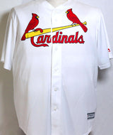 Mike Matheny Autographed St. Louis Cardinals White Majestic Jersey- JSA Auth *R2