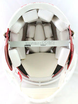 Adrian Peterson Signed Sooners F/S Speed Authentic Helmet w/ Insc- Beckett W *S