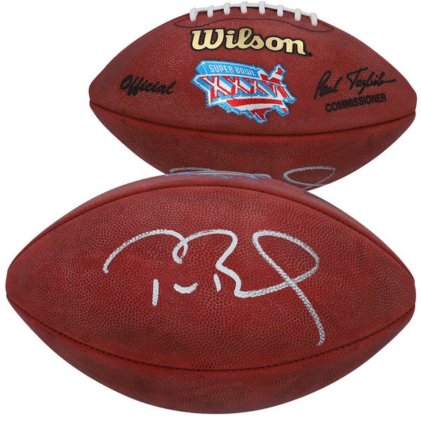 Tom Brady Autographed New England Patriots Super Bowl XXXVI Pro Football Fanatics