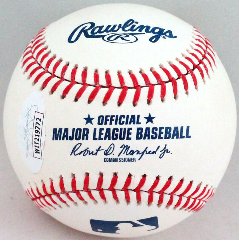 Charlie Sheen, Corbin Bernsen, Tom Berenger Autographed Rawlings OML Baseball w/ INSC- JSA W