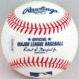 Charlie Sheen, Corbin Bernsen, Tom Berenger Autographed Rawlings OML Baseball w/ INSC- JSA W