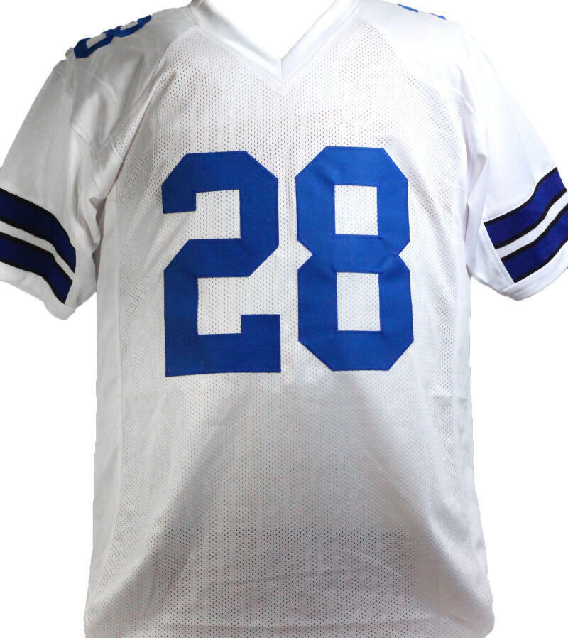 Darren Woodson Autographed White Pro Style Jersey w/ 3x SB Insc- Beckett W *Sil