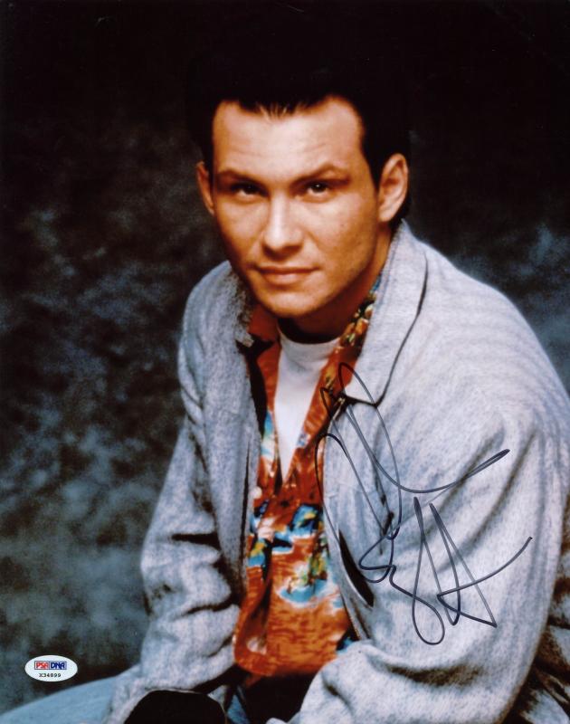 Christian Slater Signed Authentic 11X14 Photo Autographed PSA/DNA #X34899