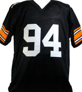 AJ Epenesa Autographed Black College Style Jersey - Beckett W *Black *T9