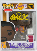 Magic Johnson Autographed LA Lakers Funko Pop Figurine #78- Beckett W Hologram