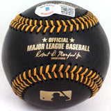 Kyler Murray Autographed Rawlings BLACK OML Baseball- Beckett W *Gold