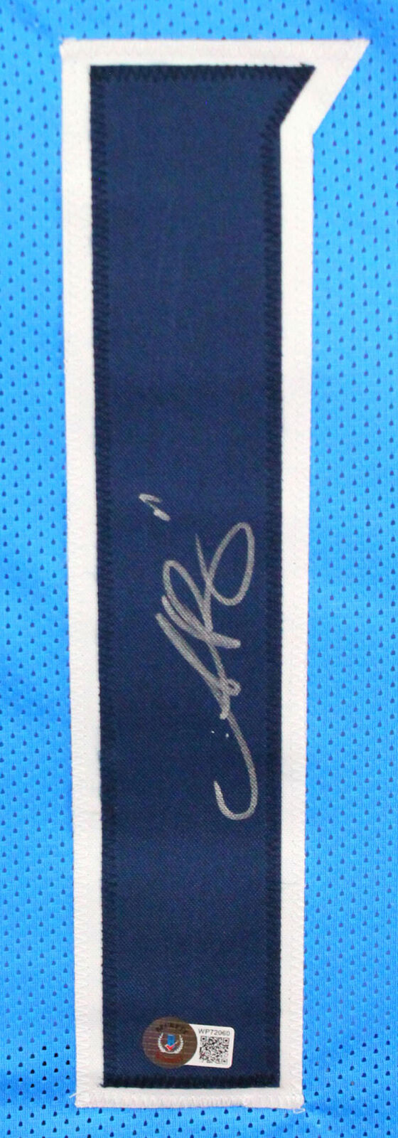 AJ Brown Autographed Light Blue Pro Style Jersey-Beckett W Hologram *R1