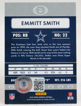 2015 Donruss #167 Emmitt Smith Cowboys Autograph Beckett Witness