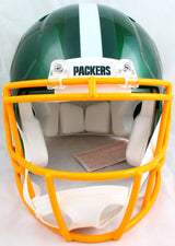 Davante Adams Autographed Packers F/S Flash Speed Authentic Helmet-BeckettW Holo