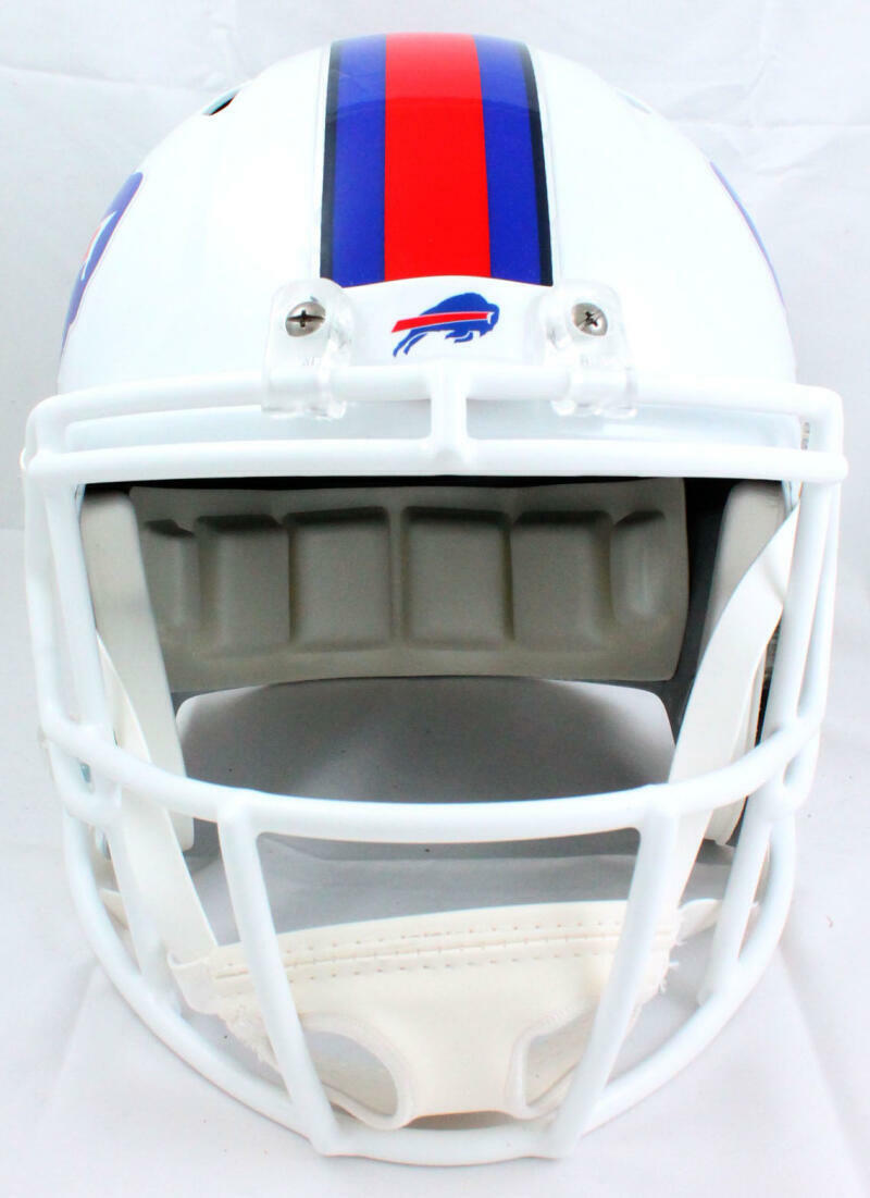 Eric Moulds Autographed Buffalo Bills F/S Speed Helmet-Beckett W Hologram