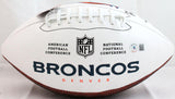 Javonte Williams Autographed Denver Broncos Logo Wilson Football-Beckett W Holo