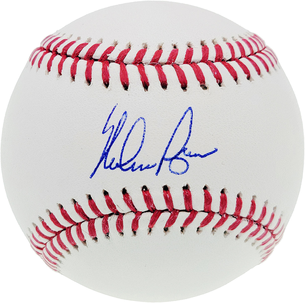 Nolan Ryan Autographed Official MLB Baseball Texas Rangers Beckett BAS Stock #201270