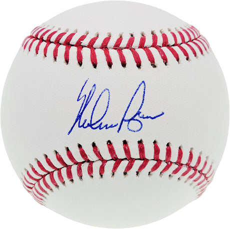 Nolan Ryan Autographed Official MLB Baseball Texas Rangers Beckett BAS Stock #201270