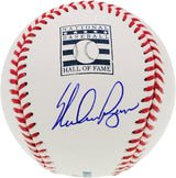 Nolan Ryan Autographed Official HOF Logo Baseball Texas Rangers Beckett BAS Stock #201271