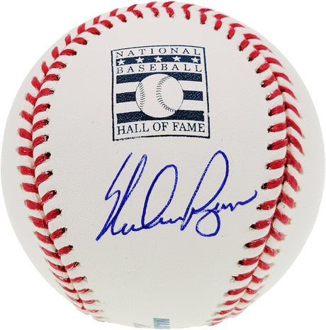 Nolan Ryan Autographed Official HOF Logo Baseball Texas Rangers Beckett BAS Stock #201271