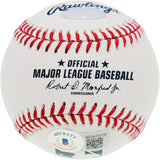 Nolan Ryan Autographed Official MLB Baseball Texas Rangers "324 Wins" Beckett BAS Stock #201273