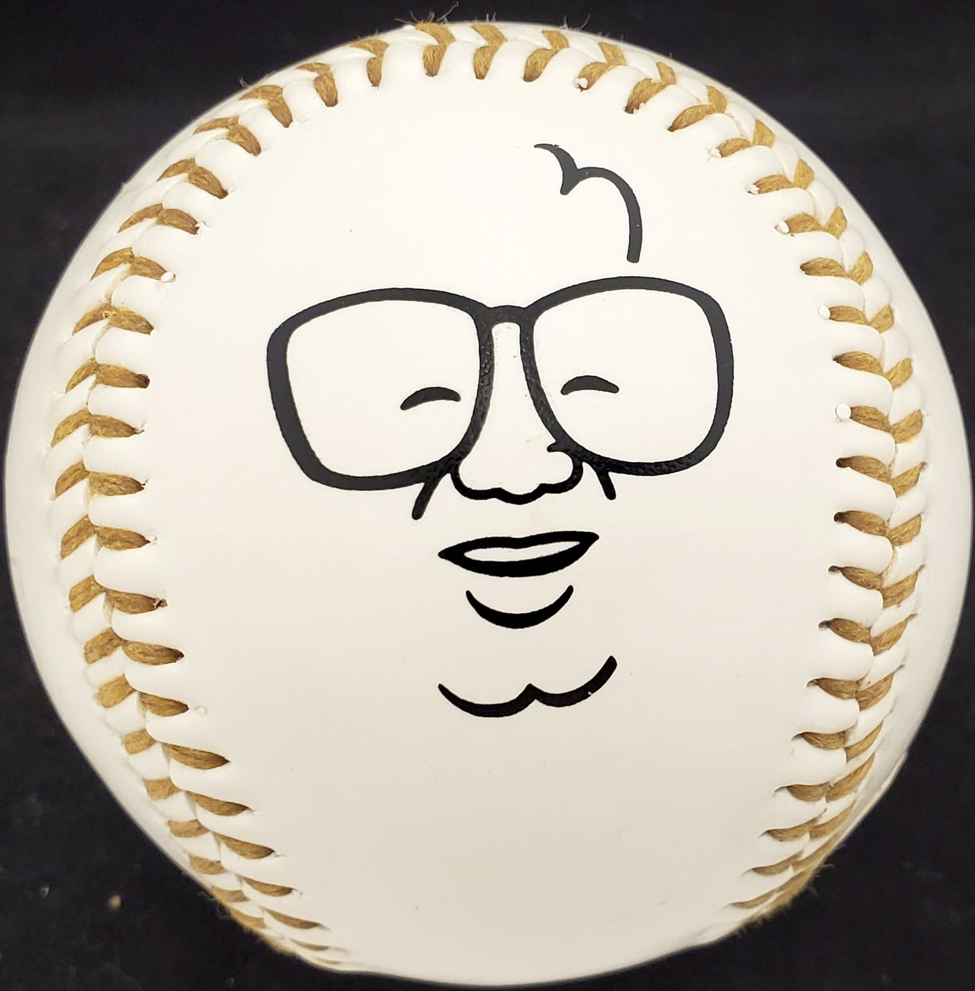 Harry Caray Autographed Official Fotoball Baseball Chicago Cubs Announcer "Holy Cow" PSA/DNA #AE73314