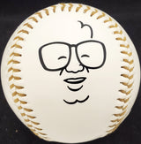 Harry Caray Autographed Official Fotoball Baseball Chicago Cubs Announcer "Holy Cow" PSA/DNA #AE73314