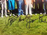 1988 Fred Meyer Classic Tournament Autographed Framed 16x20 Photo With 21 Signatures Including Jack Nicklaus & Payne Stewart JSA #Z99687