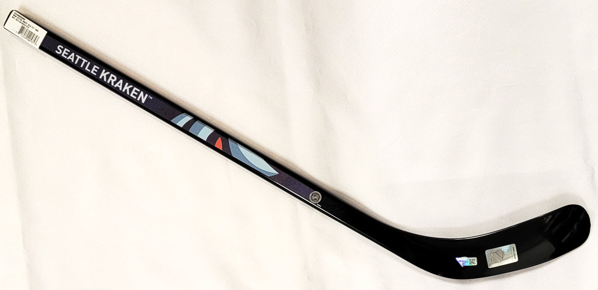 Jordan Eberle Autographed Black Inglasco 24" Mini Stick Seattle Kraken Fanatics Holo #B296098