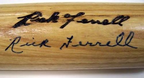 Rick Ferrell Autographed Louisville Slugger Game Model Bat Boston Red Sox PSA/DNA #J21944