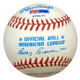 Ray Hayworth Autographed Official AL Baseball Detroit Tigers PSA/DNA #P72177