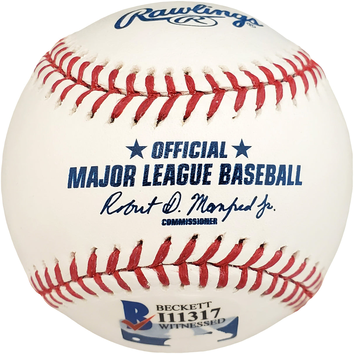 Kazuhiro Sasaki Autographed Official MLB Baseball Seattle Mariners English & Kanji In Staedtler Beckett BAS Stock #115093