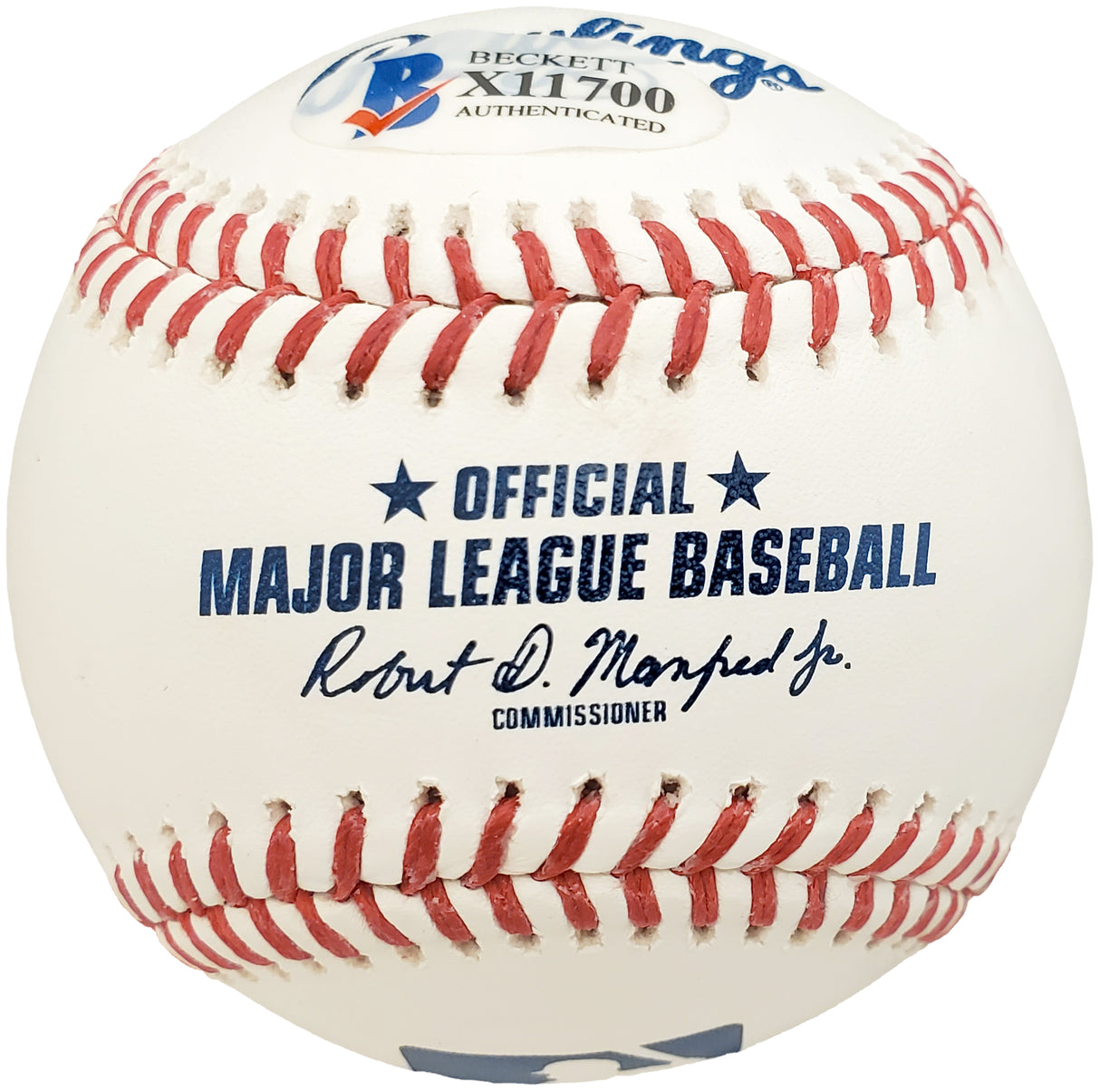 Ronny Mauricio Autographed Official MLB Baseball New York Mets BAS Stock #186808