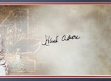 Hank Aaron Autographed Framed 10x30 Panoramic Photo Milwaukee Braves Fanatics Stock #191201