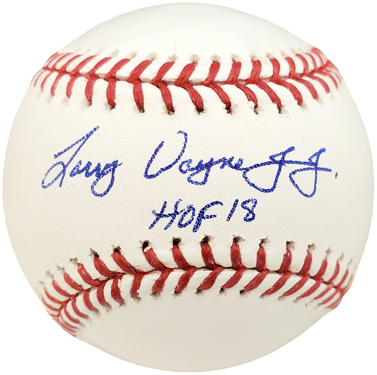 Chipper Jones Autographed Official MLB Baseball Atlanta Braves Full Name "HOF 18" Beckett BAS Stock #191209