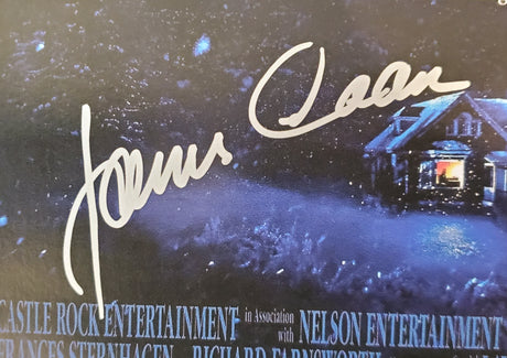 James Caan Autographed 12x18 Misery Movie Poster Beckett BAS Stock #192596