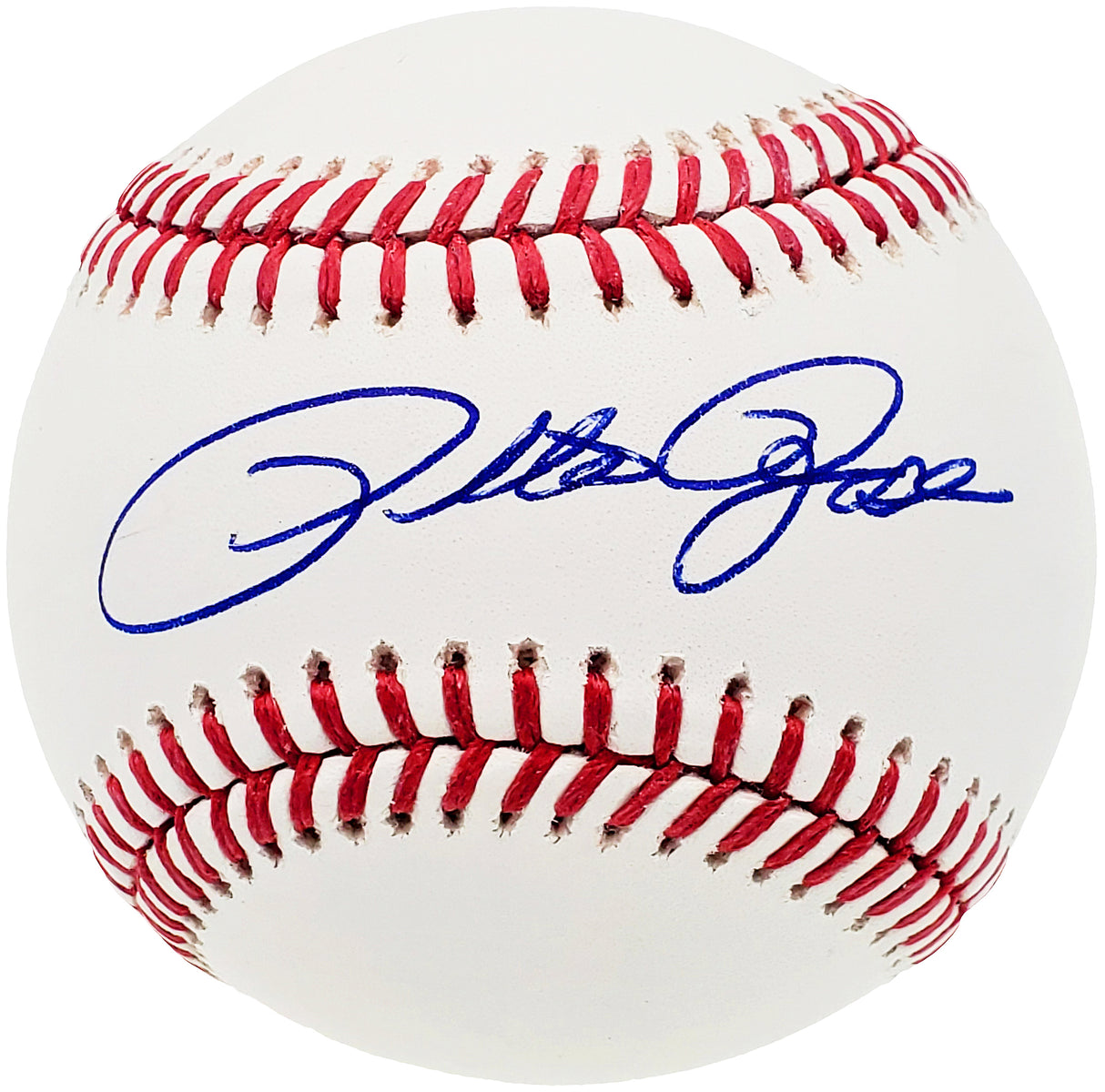 Pete Rose Autographed Official MLB Baseball Cincinnati Reds PR Holo Stock #181106