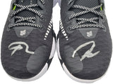 Giannis Antetokounmpo Autographed Black Nike Immortality Shoes Milwaukee Bucks Size 12.5 Pair Beckett BAS QR Stock #197428