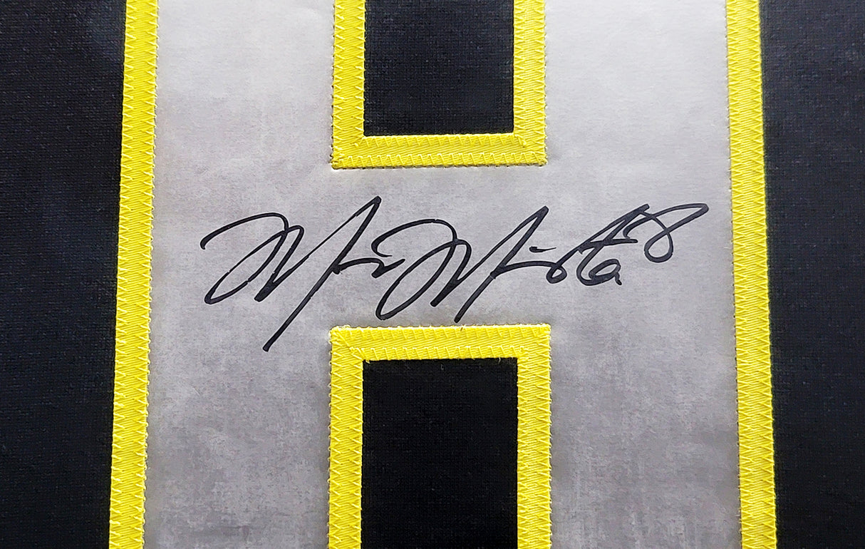 Oregon Ducks Marcus Mariota Autographed Framed Black Nike Jersey MM Holo Stock #89824