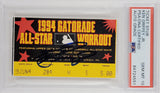 Ken Griffey Jr. Autographed 1994 All Star Home Run Derby Ticket Stub Seattle Mariners Auto Grade Gem Mint 10 Won HR Derby PSA/DNA #84724551