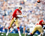 Joe Montana Autographed Framed 16x20 Photo San Francisco 49ers JSA Stock #220538